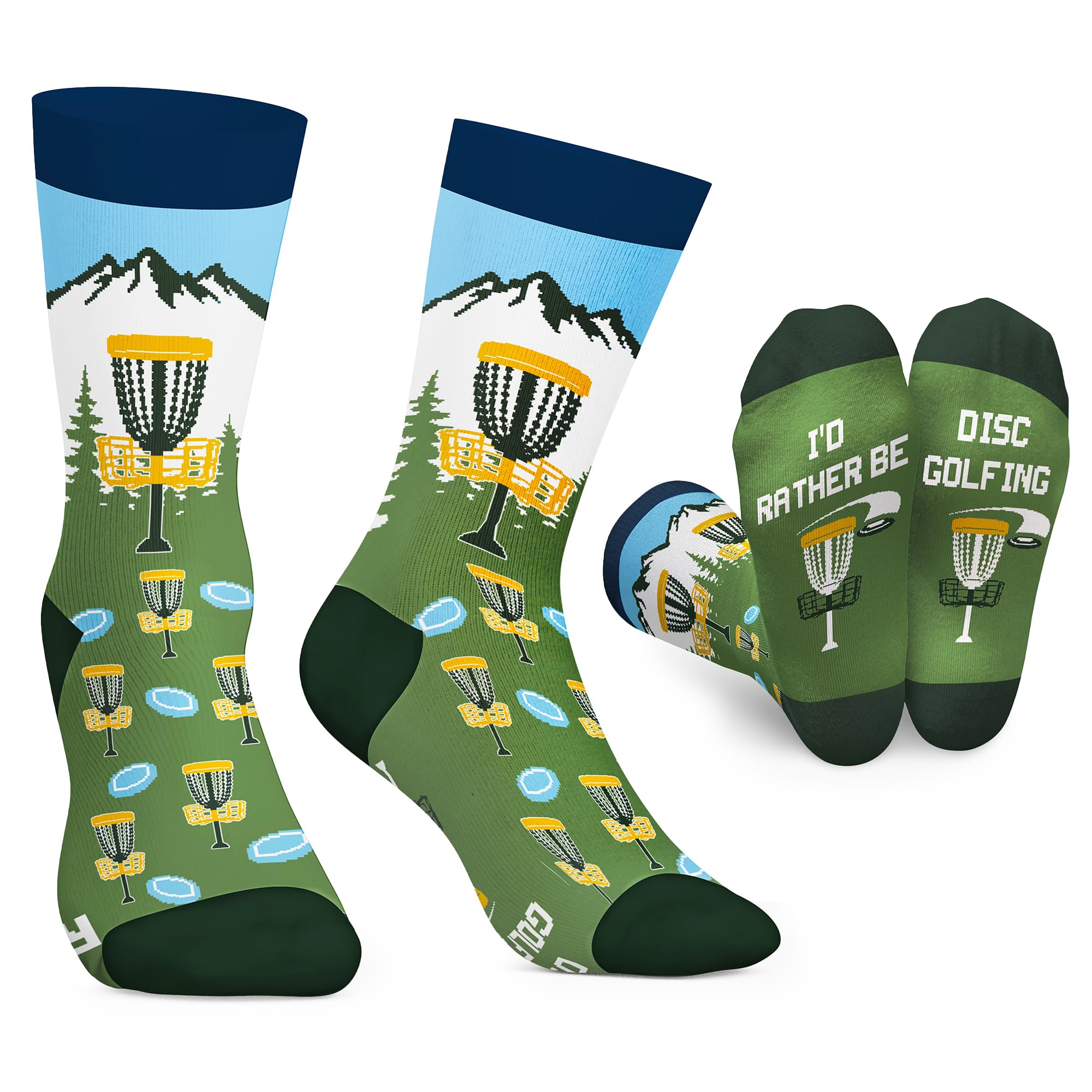 Green 2 Socks for Women